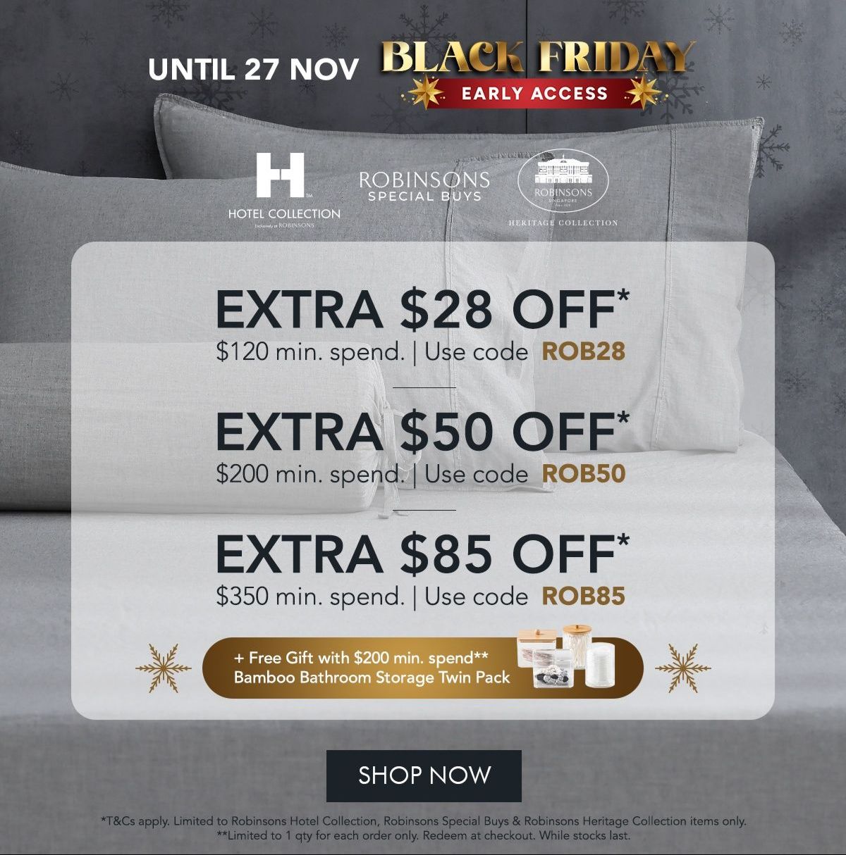 Black Friday Early Access on Robinsons Exclusive Collections