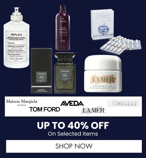 Maison Margiela,Tom Ford,Aveda,La Mer,Timeless