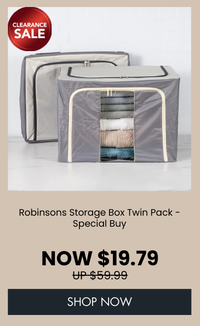 Robinsons Storage Box Twin Pack - Special Buy