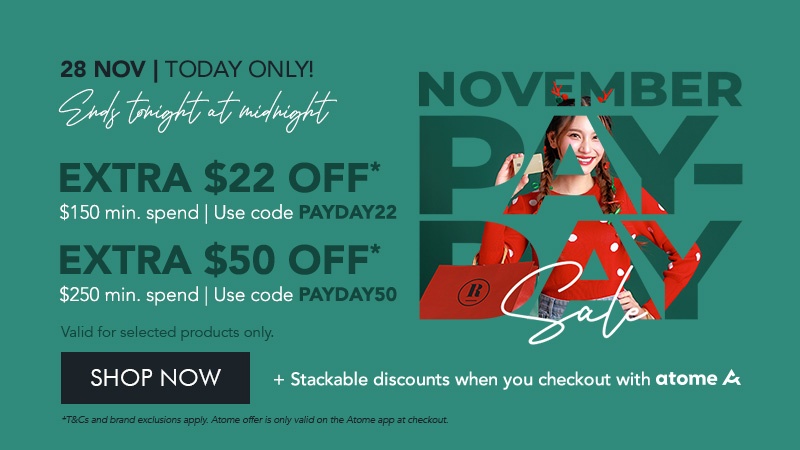 Get up to extra $50 off in the November Payday Sale