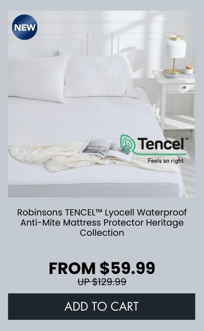 Robinsons TENCEL™ Lyocell Waterproof Anti-Mite Mattress Protector Heritage Collection