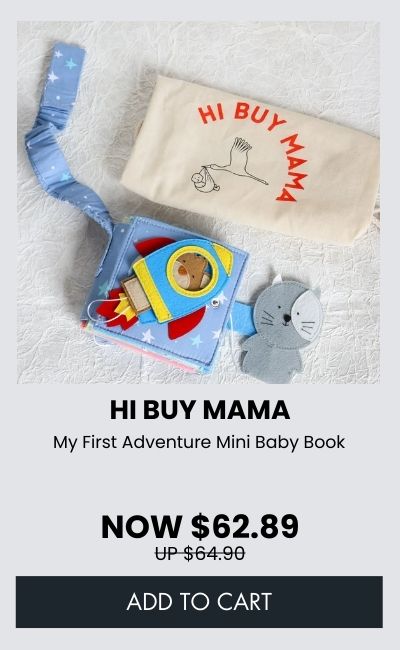 Hi Buy Mama - My First Adventure Mini Baby Book