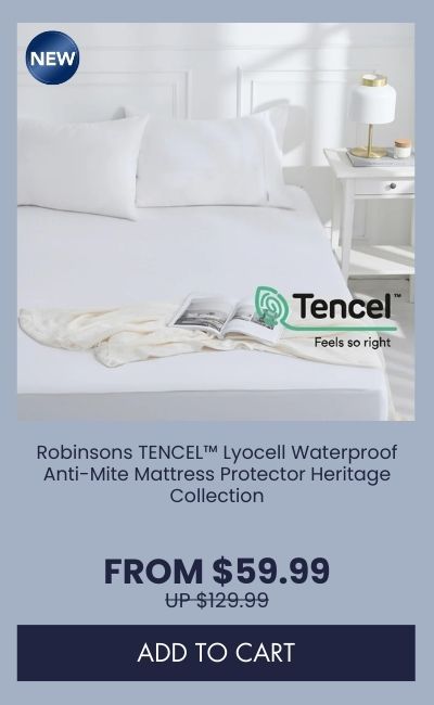 Robinsons TENCEL™ Lyocell Waterproof Anti-Mite Mattress Protector Heritage Collection