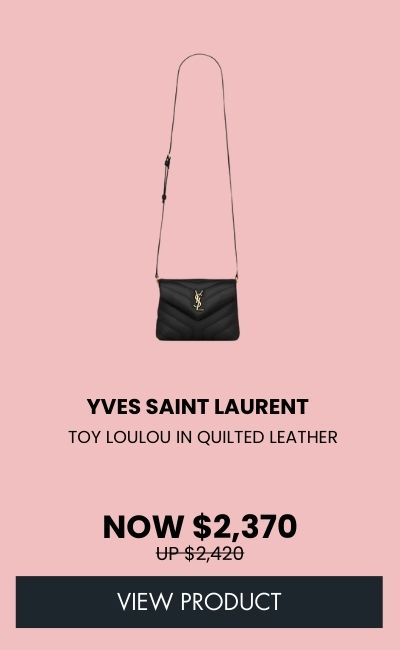 Yves Saint Laurent TOY LOULOU IN QUILTED LEATHER