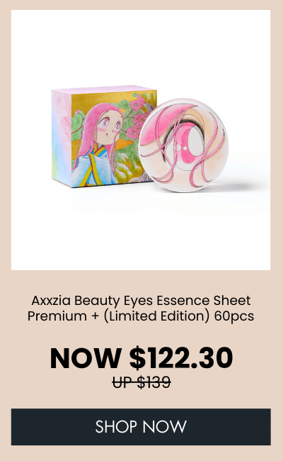 Axxzia Beauty Eyes Essence Sheet Premium + (Limited Edition) 60pcs