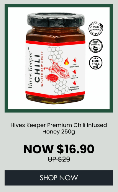 Hives Keeper Premium Chili Infused Honey 250g