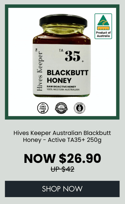 Hives Keeper Australian Blackbutt Honey - Active TA35+ 250g