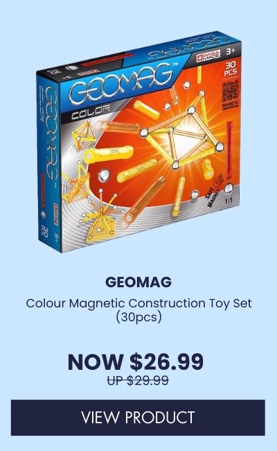 Geomag Colour Magnetic Construction Toy Set (30pcs)