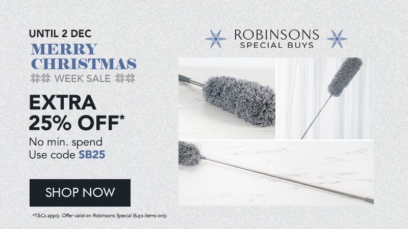 Robinsons Special Buys Merry Christmas Week Sale