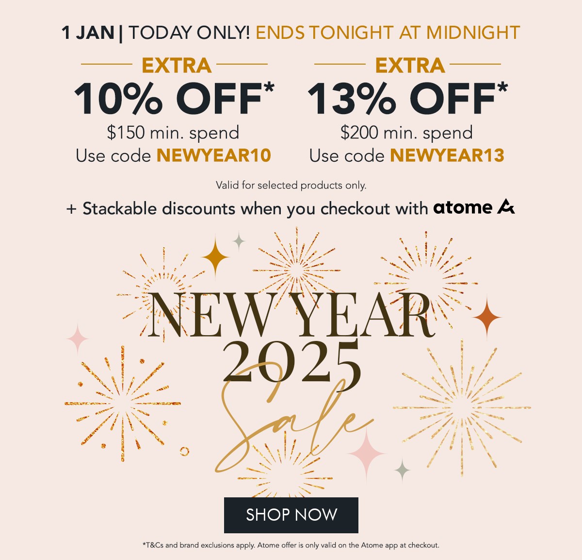 New Year 2025 Sale