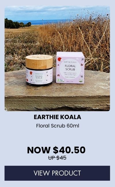 Earthie Koala Floral Scrub 60ml