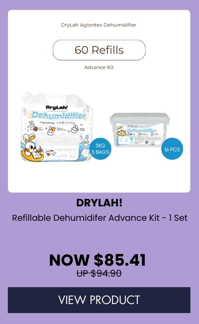 DryLah! refillable dehumidifer advance kit - 1 set