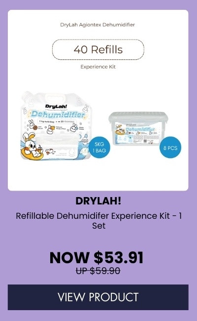 DryLah! refillable dehumidifer experience kit - 1 set