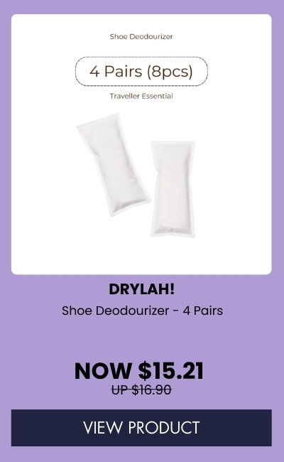 AGIONTEX DryLah! Shoe deodourizer - 4 pairs