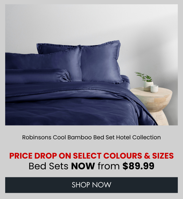 Robinsons Cool Bamboo Bed Set Hotel Collection