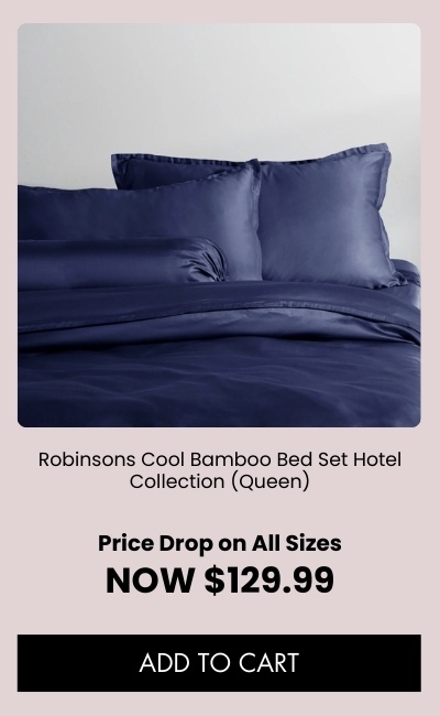 Robinsons Cool Bamboo Bed Set Hotel Collection