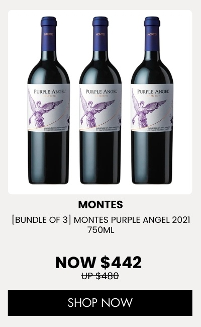 [BUNDLE OF 3] MONTES PURPLE ANGEL 2021 750ML