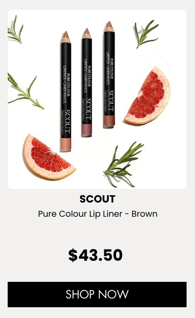 SCOUT Organic Active Beauty Pure Colour Lip Liner - Brown