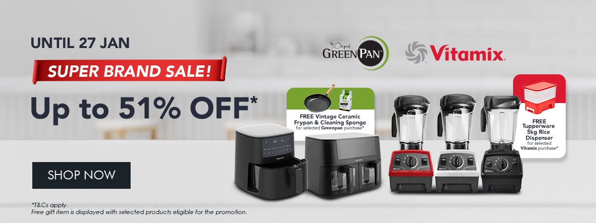 Greenpan & Vitamix With Free Gifts