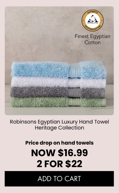 Robinsons Egyptian Luxury Hand Towel Heritage Collection