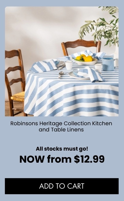 Robinsons Heritage Collection Kitchen and Table Linens