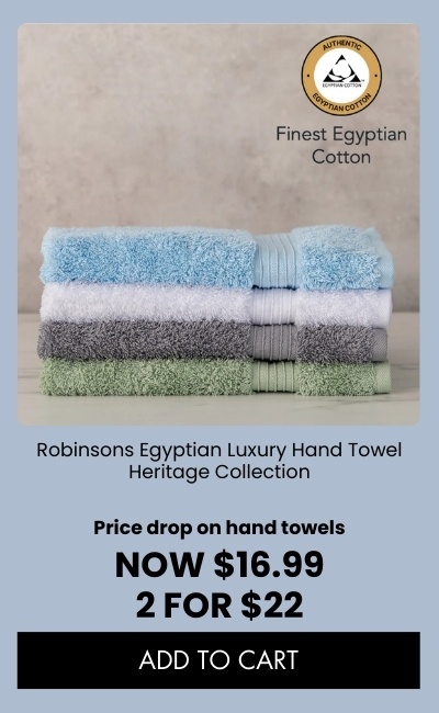 Robinsons Egyptian Luxury Hand Towel Heritage Collection