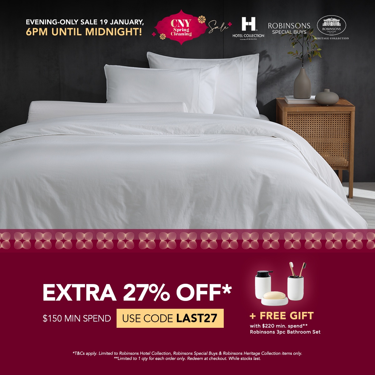 Extra 27% Off with ROB27