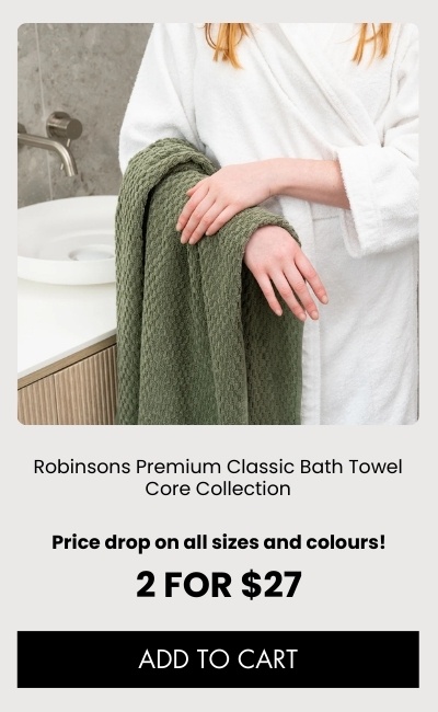 Robinsons Premium Classic Bath Towel Core Collection