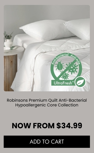 Robinsons Premium Quilt Anti-Bacterial Hypoallergenic Core Collection