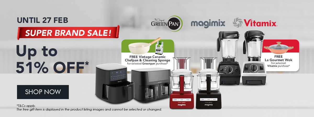 Greenpan, Magimix & Vitamix