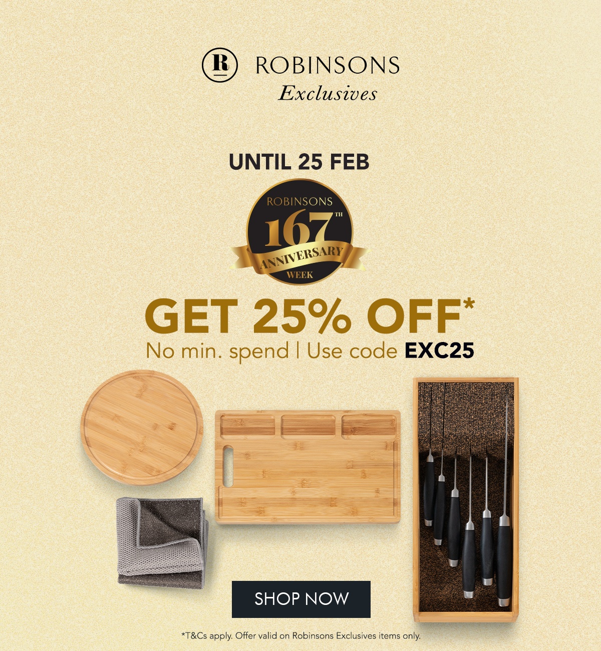 Get an Extra 23% Off on Robinsons Exclusives