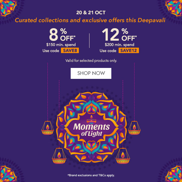 8% OFF $150 min. spend. use code SAVE8 12% OFF $200 min. spend. Use code SAVE12