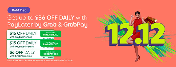 Get up to $36 off daily with PayLater by Grab and GrabPay