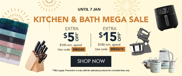 Kitchen and Bath mega sale 
