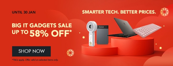 IT Gadgets sale up to 58% off 