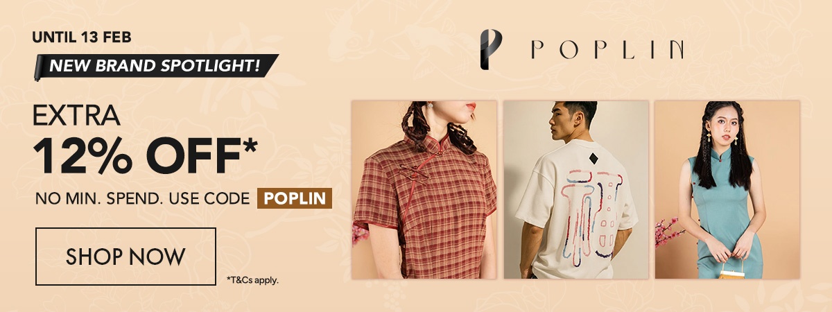 Poplin Boutique extra 12% off brand spotlight