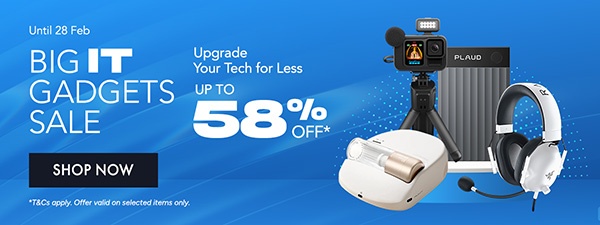 Big It gadget sale up to 58% off 