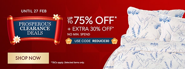 Up to 75% off Clearance 