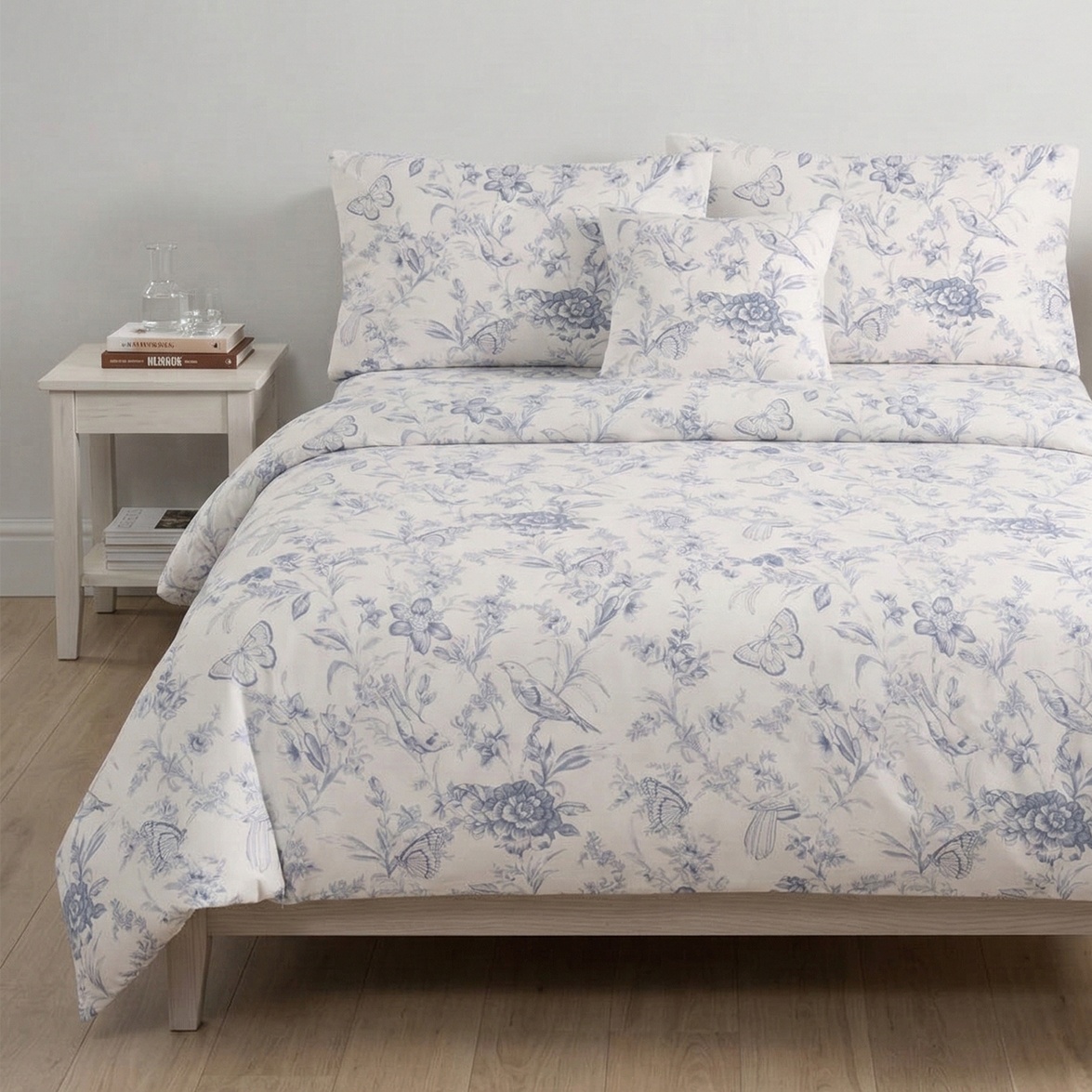 Cool Bamboo Belle Toile Printed Sheet Set