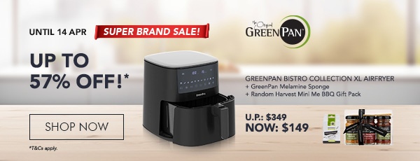 Greenpan up to 57% off 