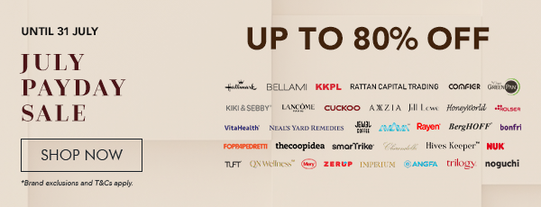 up to 80% off