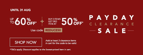 clearance sale 