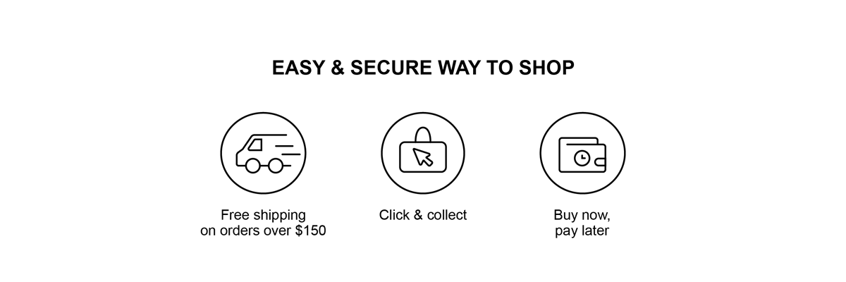 EASY AND SECURE WAY TO SHOP