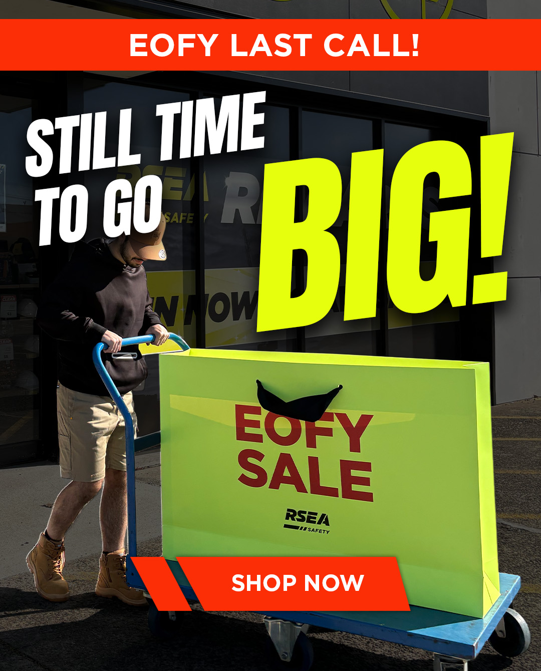 EOFY LAST CALL. SALE ENDS TONIGHT!!!