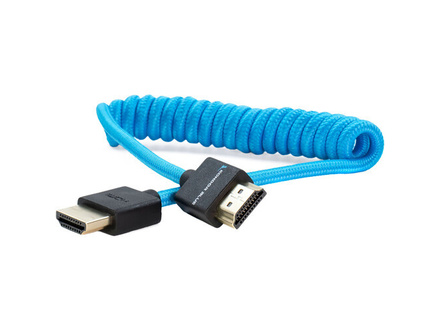 Image of Kondor Blue Coiled HDMI Cable (30 to 60cm)