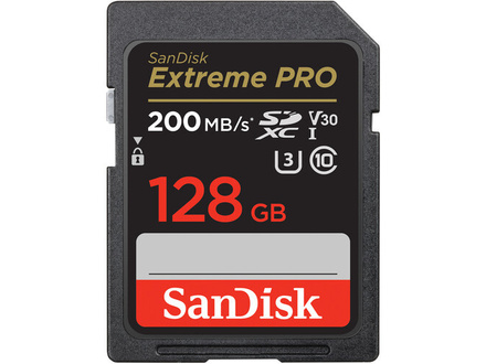 Image of SanDisk Extreme PRO UHS-I SDXC Memory Card (128GB)