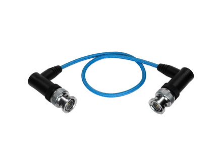 Image of Kondor Blue Ultra-Thin 3G-SDI Right-Angle BNC Cable (30cm)