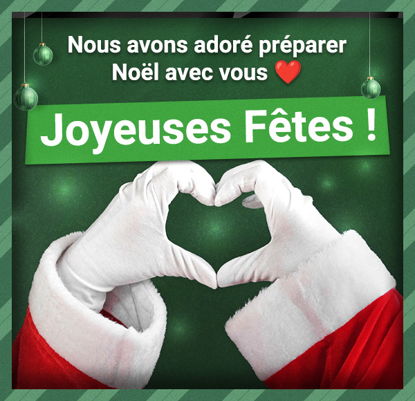 Nous avons adoré préparer Noël avec vous â¤ï¸ Joyeuses Fêtes ! L'équipe Rue Du Commerce