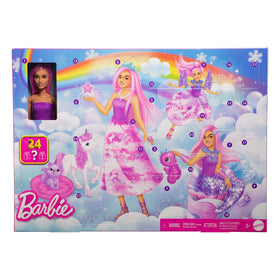 Barbie Adventskalender med Docka och Fantasi