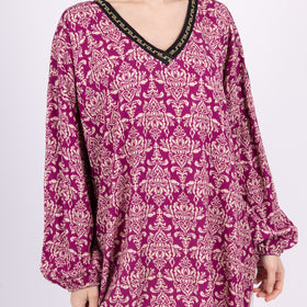 Blus i Stor Storlek - Elegant och Bekväm